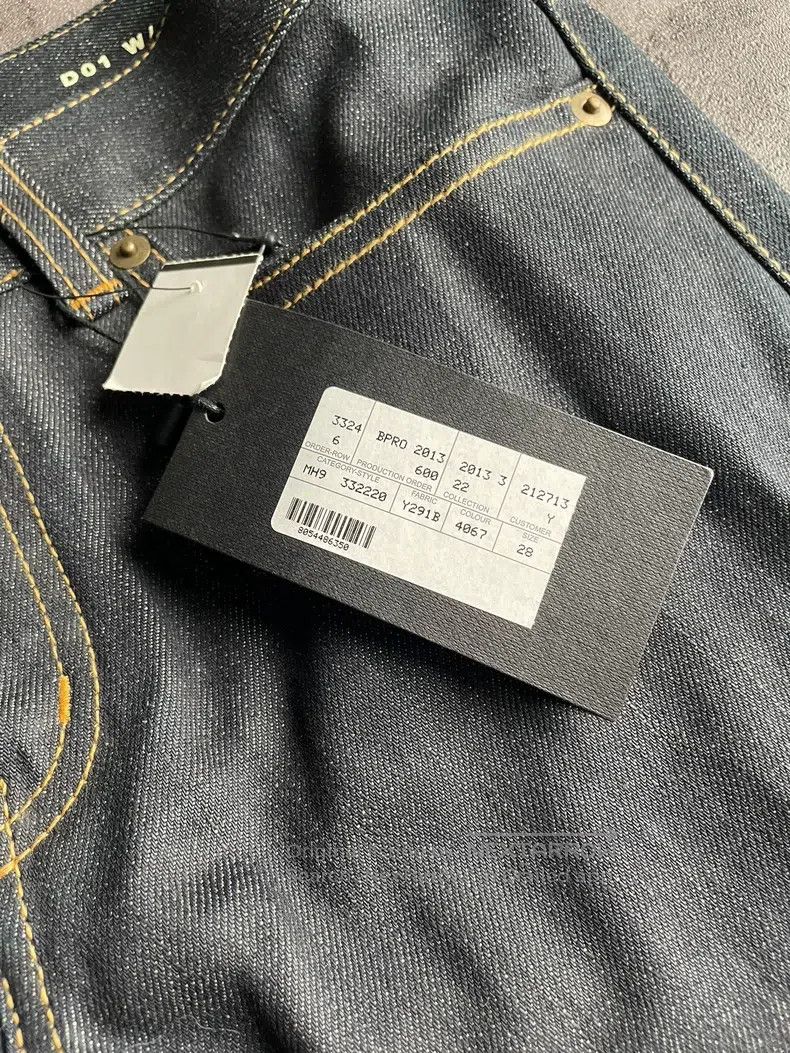 Saint Laurent Paris Saint Laurent Paris Raw denim jeans Size US 28 / EU 44 - 4 Thumbnail