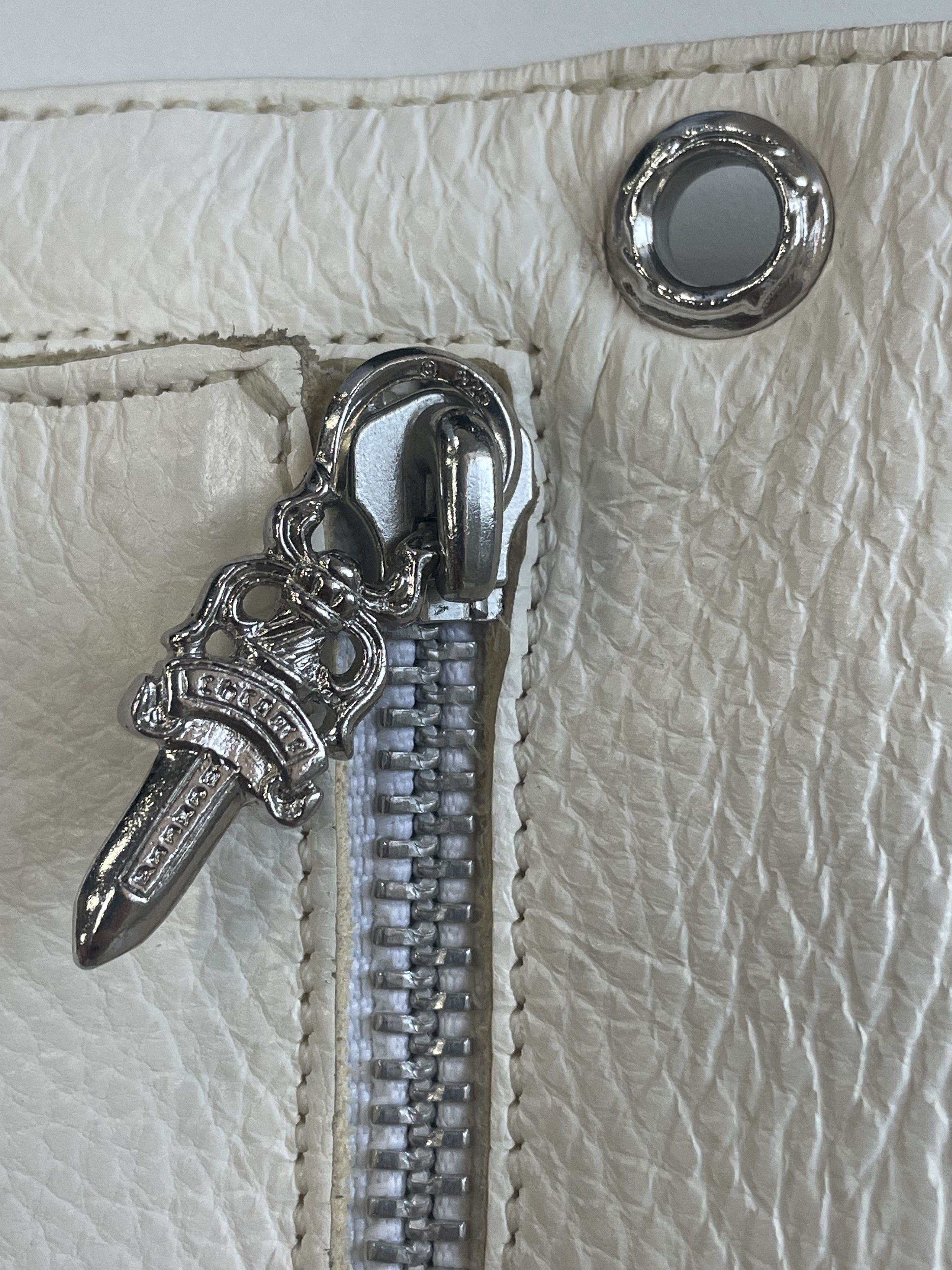 Chrome Hearts Chrome Hearts White Long Folded Wallet Size ONE SIZE - 7 Thumbnail