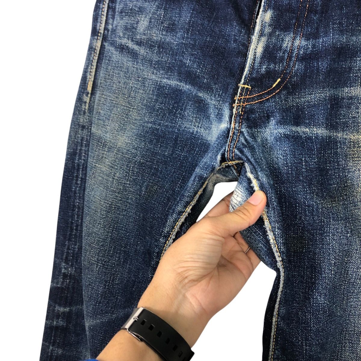 Japanese Brand 📌Vintage Denim Jeans Urban Research Redline Issey Miyake Size US 32 / EU 48 - 16 Thumbnail