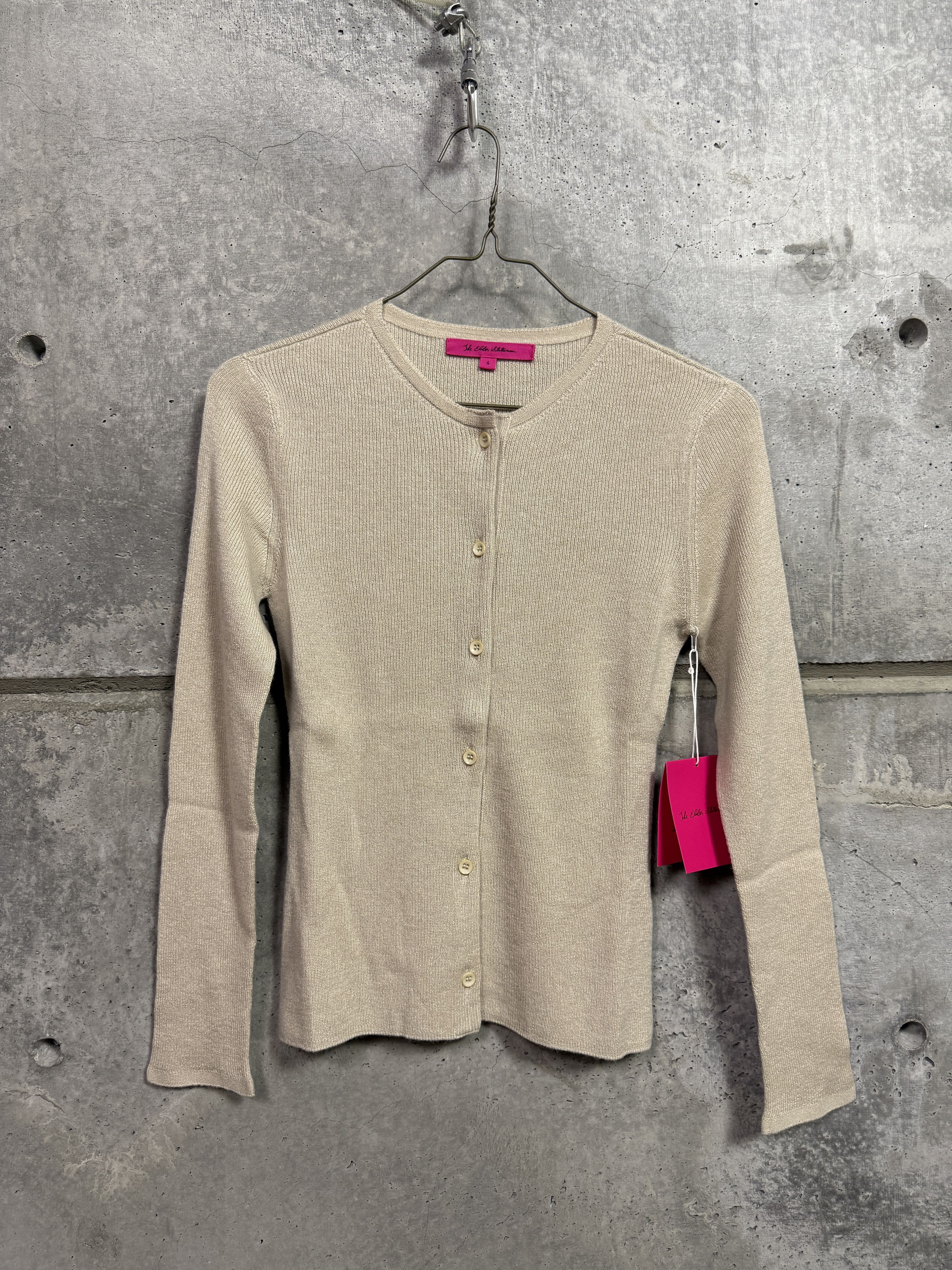 The Elder Statesman $1250 The Elder Statesman Oatmeal Delicash Cardigan Size S / US 4 / IT 40 - 5 Thumbnail