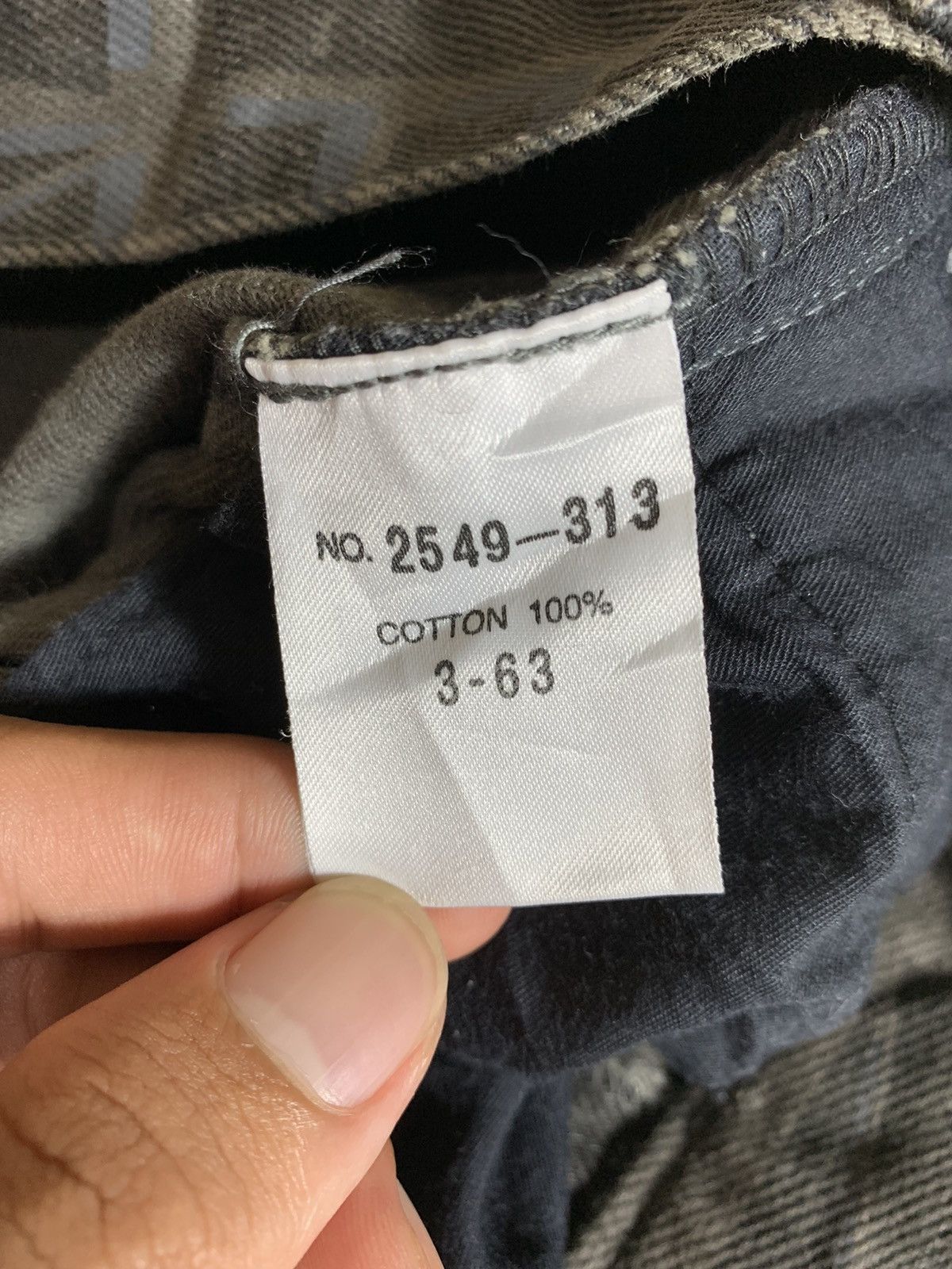 20471120 Japanese Mossimo Poem Denim pants Size US 29 - 4 Thumbnail