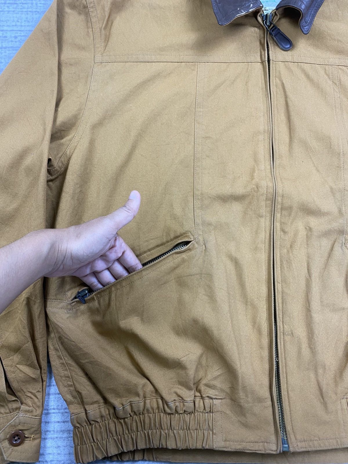 Beams Plus × Japanese Brand × Vintage Vintage Beams Made In Japan Detroit Style Jacket Size US L / EU 52-54 / 3 - 8 Thumbnail