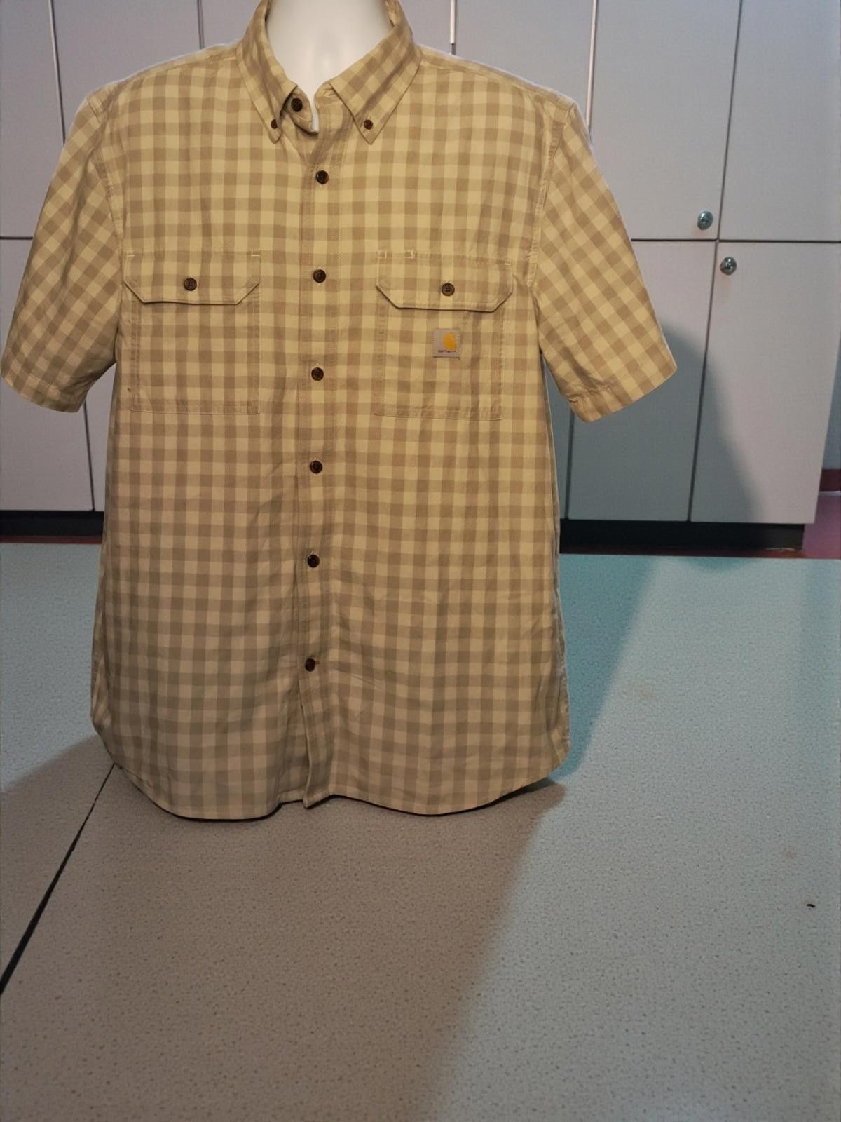 Carhartt Carhartt Loose Fit Work Shirt, Size Large, Short Sleeve Size US L / EU 52-54 / 3 - 3 Thumbnail