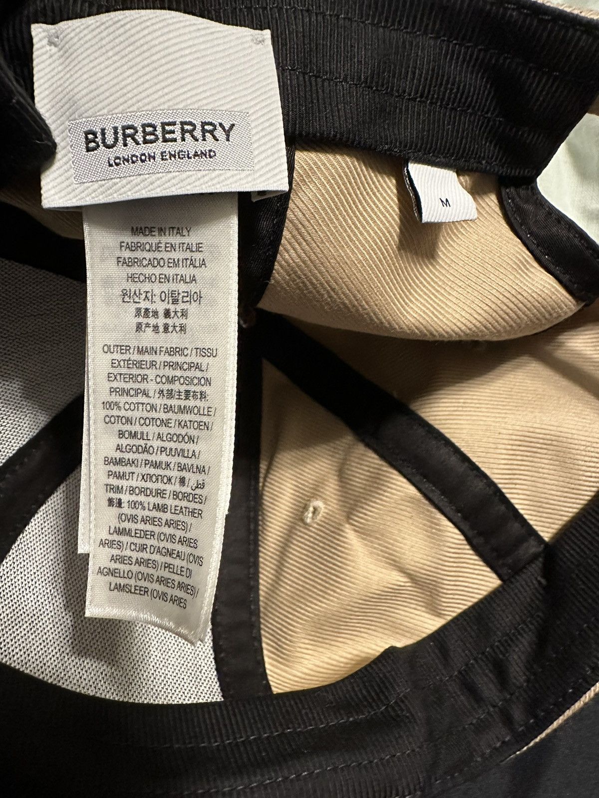 Burberry BURBERRY Horseferry Motif Baseball Cap Size ONE SIZE - 6 Thumbnail