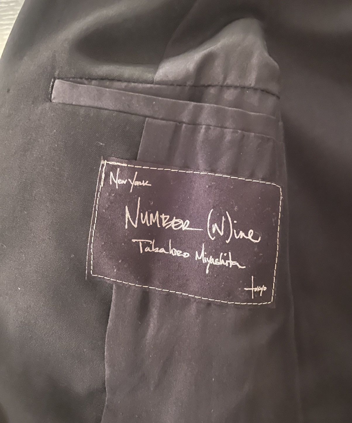 Number (N)ine Number (N)ine 'The High Streets' Hybrid Jacket Size US XL / EU 56 / 4 - 11 Thumbnail