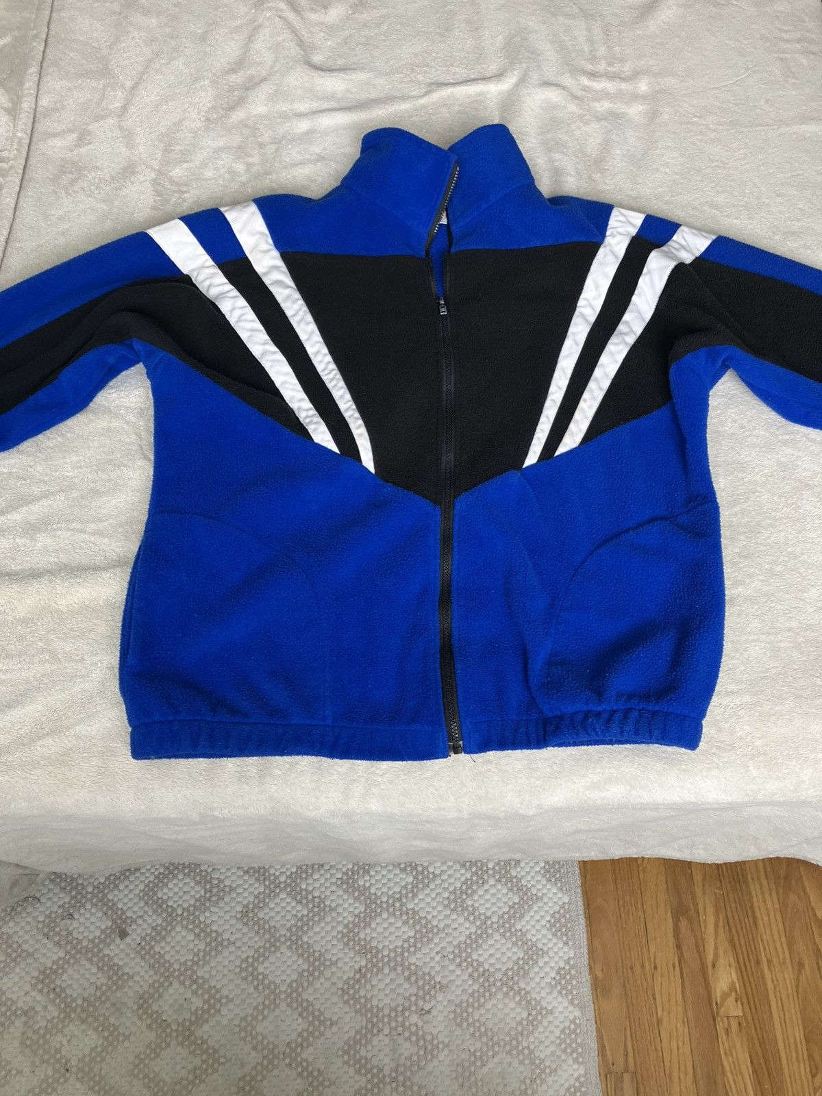 Vintage Vintage fleece sports jacket Size US M / EU 48-50 / 2 - 1 Thumbnail