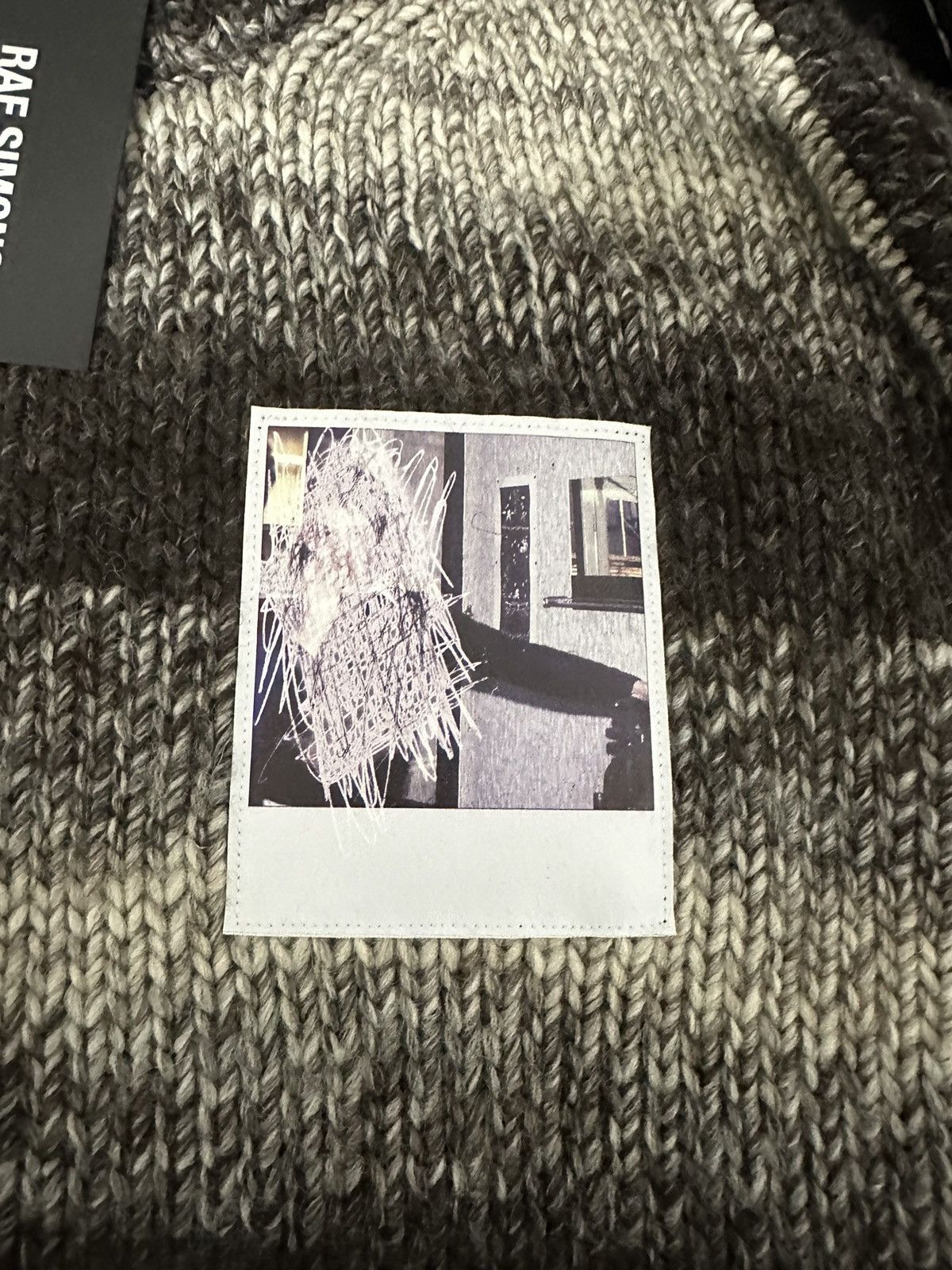 Raf Simons Raf Simons Striped Sweater Polaroid Patch 2020 2021 Size M Size US M / EU 48-50 / 2 - 3 Thumbnail