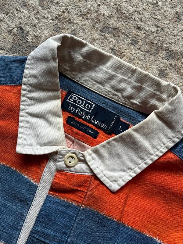 Polo Ralph Lauren Polo Ralph Lauren Small Pony Rugby Shirt Sz L Rare Size US L / EU 52-54 / 3 - 4 Thumbnail