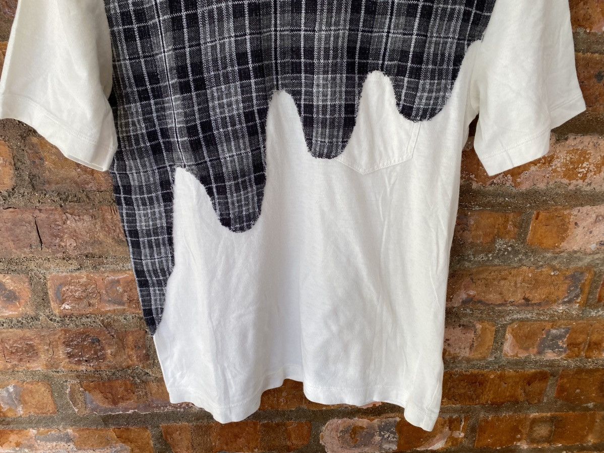 Comme des Garcons Homme AW11 Comme Des Garcons X Desertic Liquid Tartan rebuild tee Size US S / EU 44-46 / 1 - 4 Thumbnail