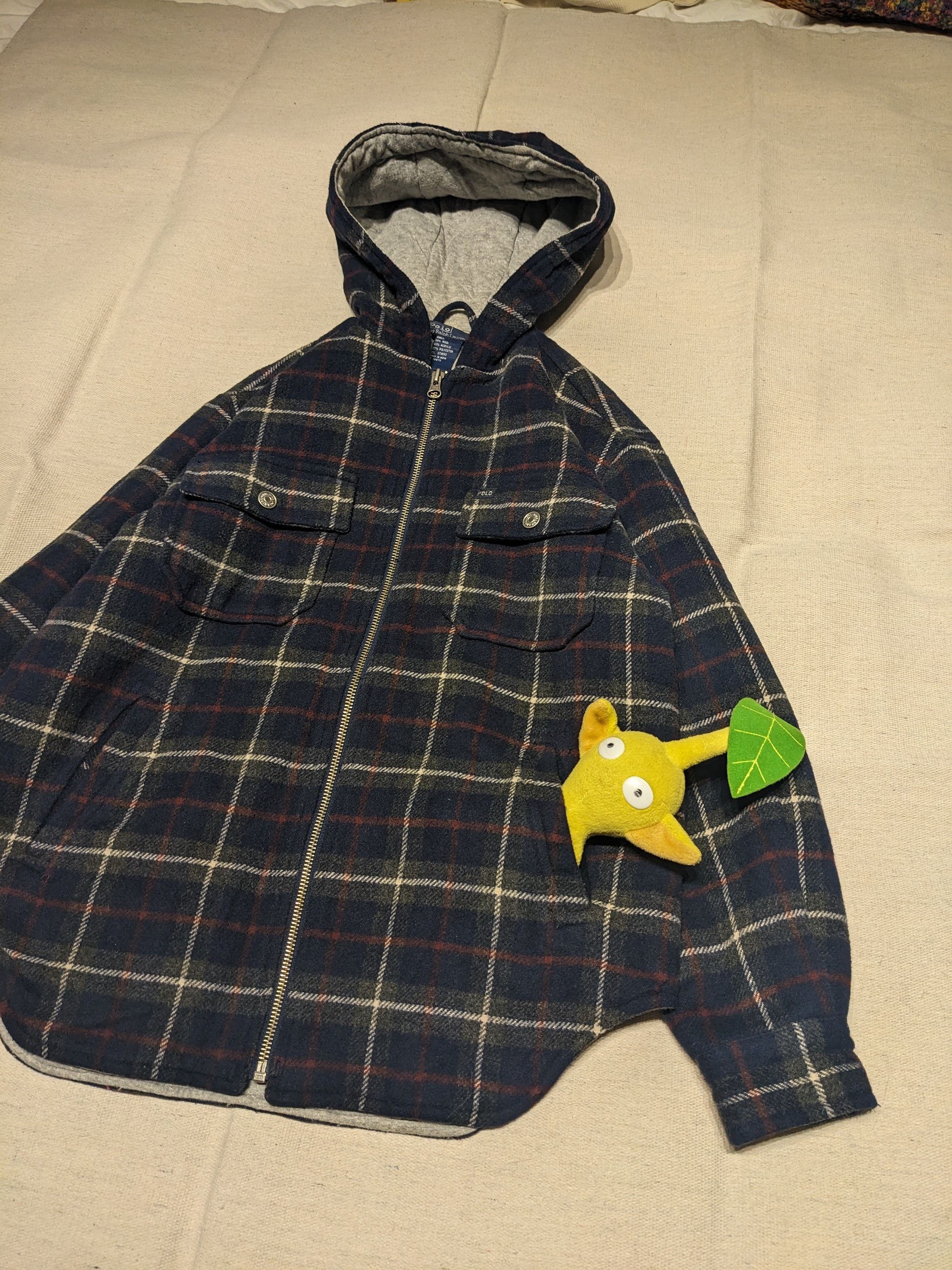 Polo Ralph Lauren Polo Wool Hooded light jacket womens xs Size XS / US 0-2 / IT 36-38 - 2 Thumbnail