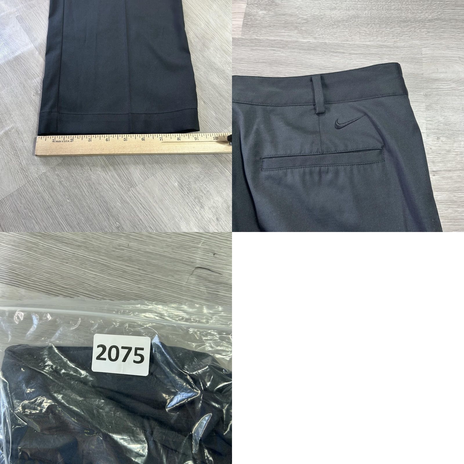 Nike Nike Dri-FIT Golf Khakis Pants Mens 34x30 Black Stretch Twill Pockets Lightweight Quick Dry Casual Activewear Size US 34 / EU 50 - 9 Thumbnail