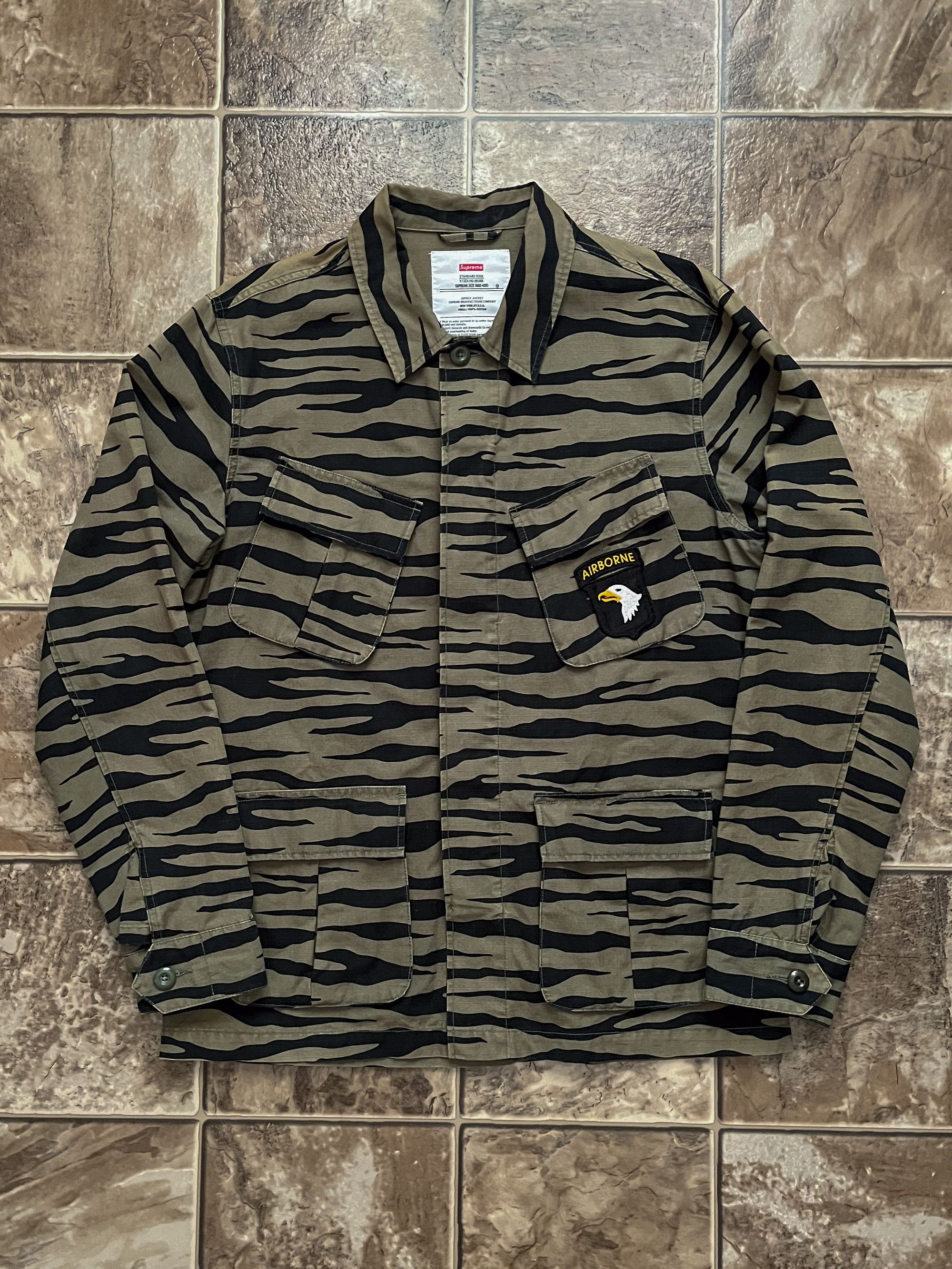 Supreme Supreme Eye of Horus Denim Hooded Work Jacket FW13 | Grailed