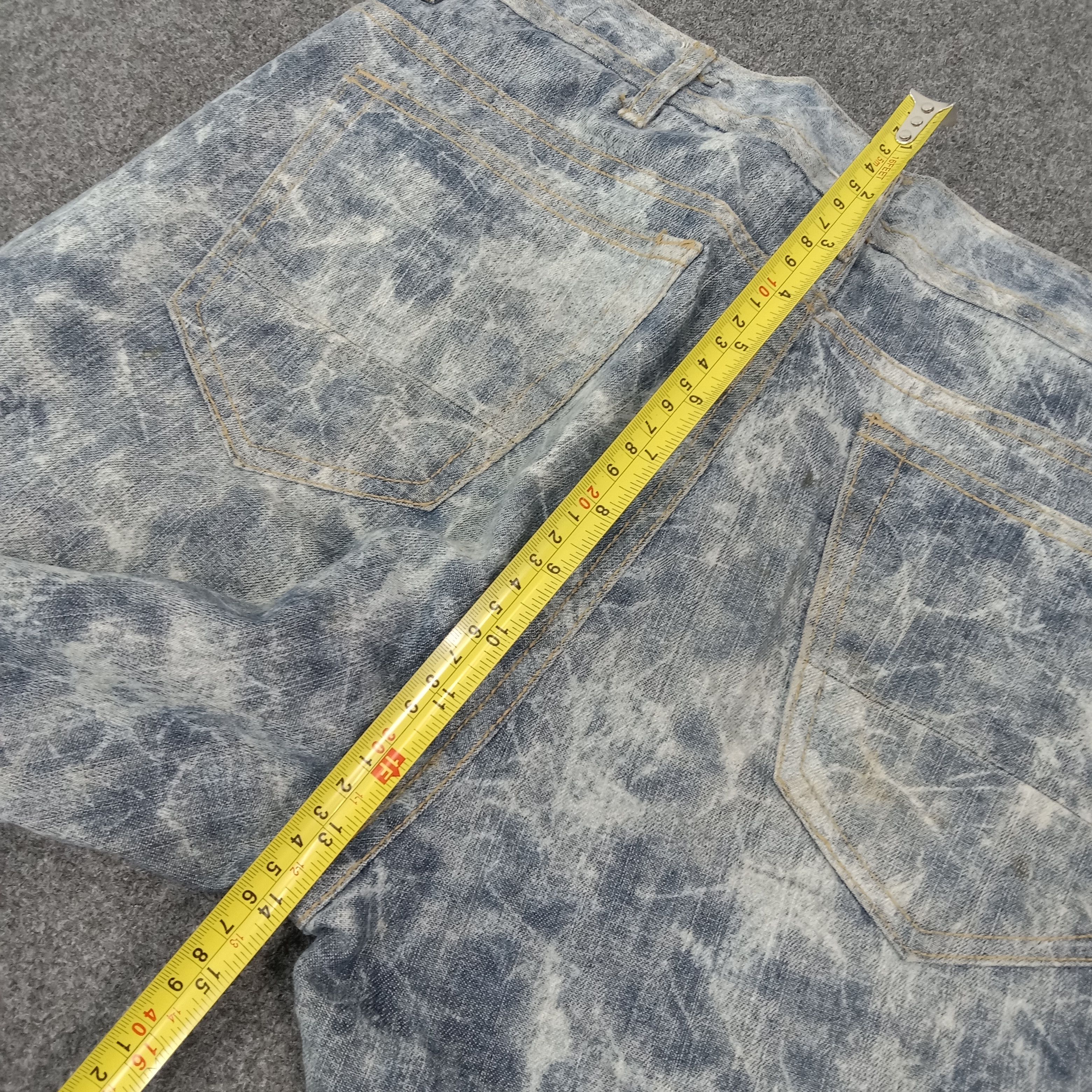 Number (N)ine Number Nine Japan Straight Acid Wash Denim C265N9 Size US 32 / EU 48 - 11 Thumbnail