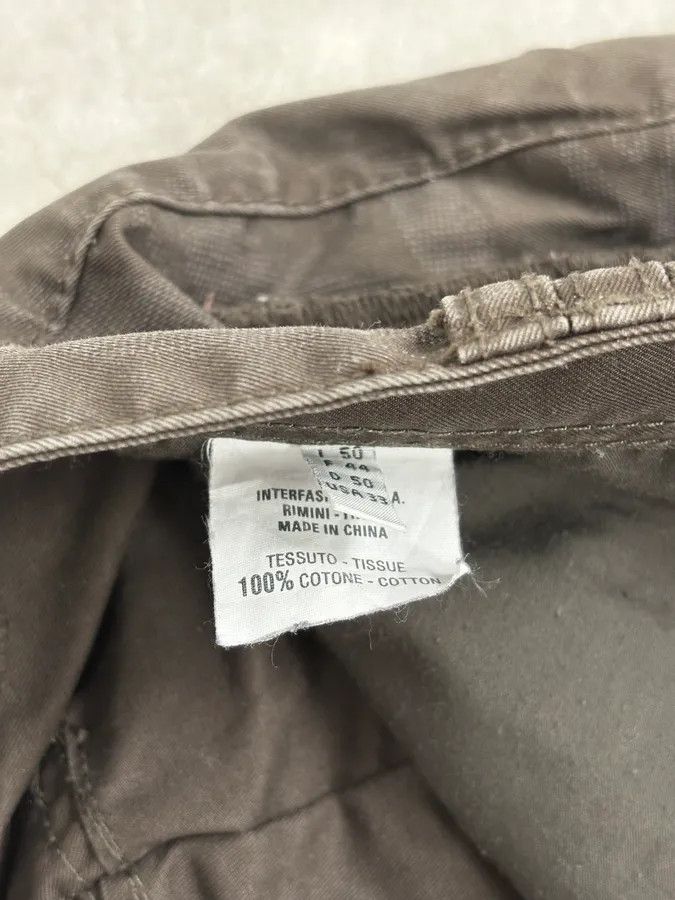 Marithe + Francois Girbaud 2000s Marithé + François Girbaud Grey Shadow Tagged Abstract Pants Size US 32 / EU 48 - 12 Thumbnail