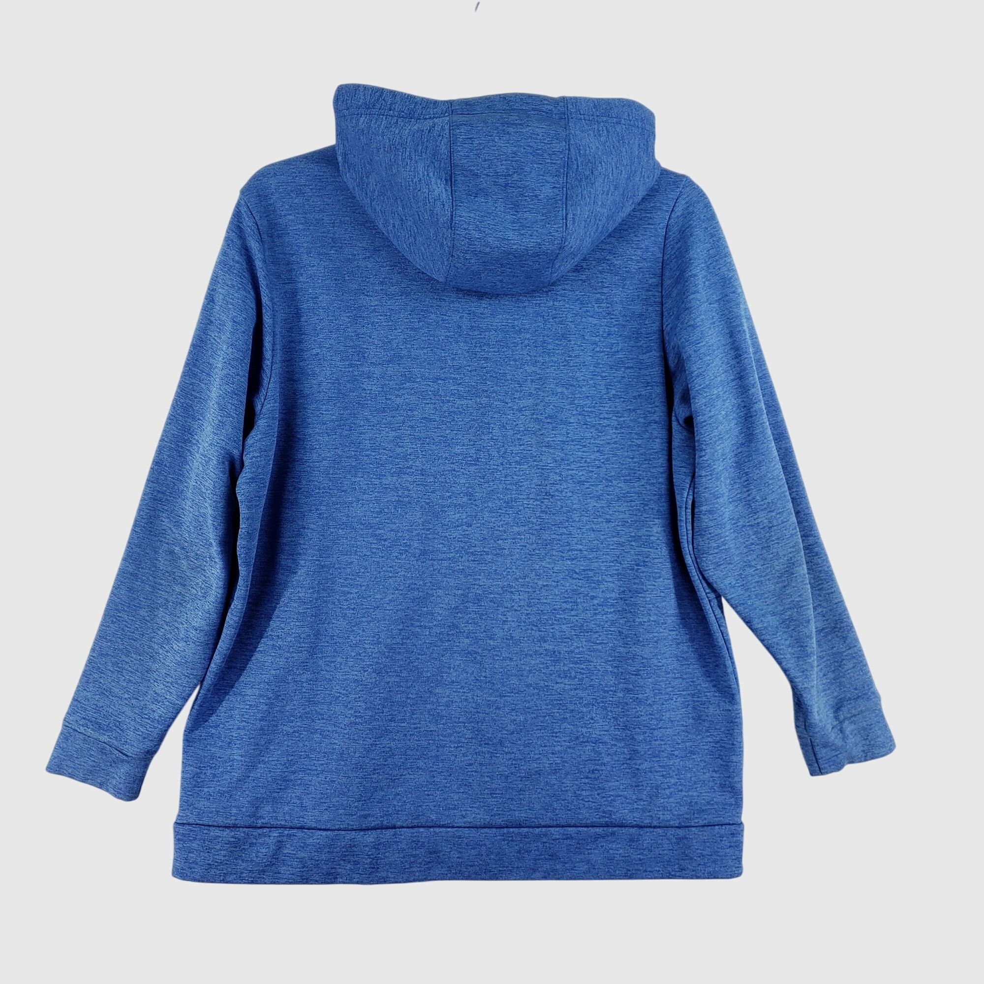 Nike Nike Blue Pullover Hoodie With Front Pocket & Drawstring XL Size US XL / EU 56 / 4 - 2 Thumbnail