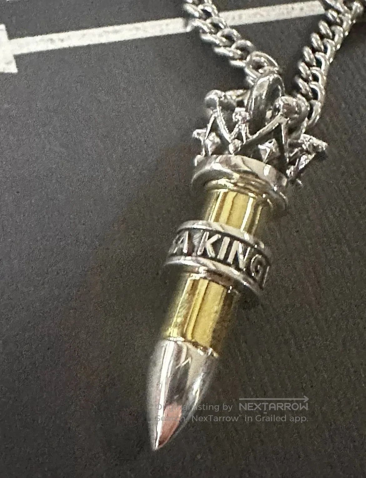 King Baby Studio Kingbaby .22 Bullet Necklace. Size ONE SIZE - 1 Thumbnail