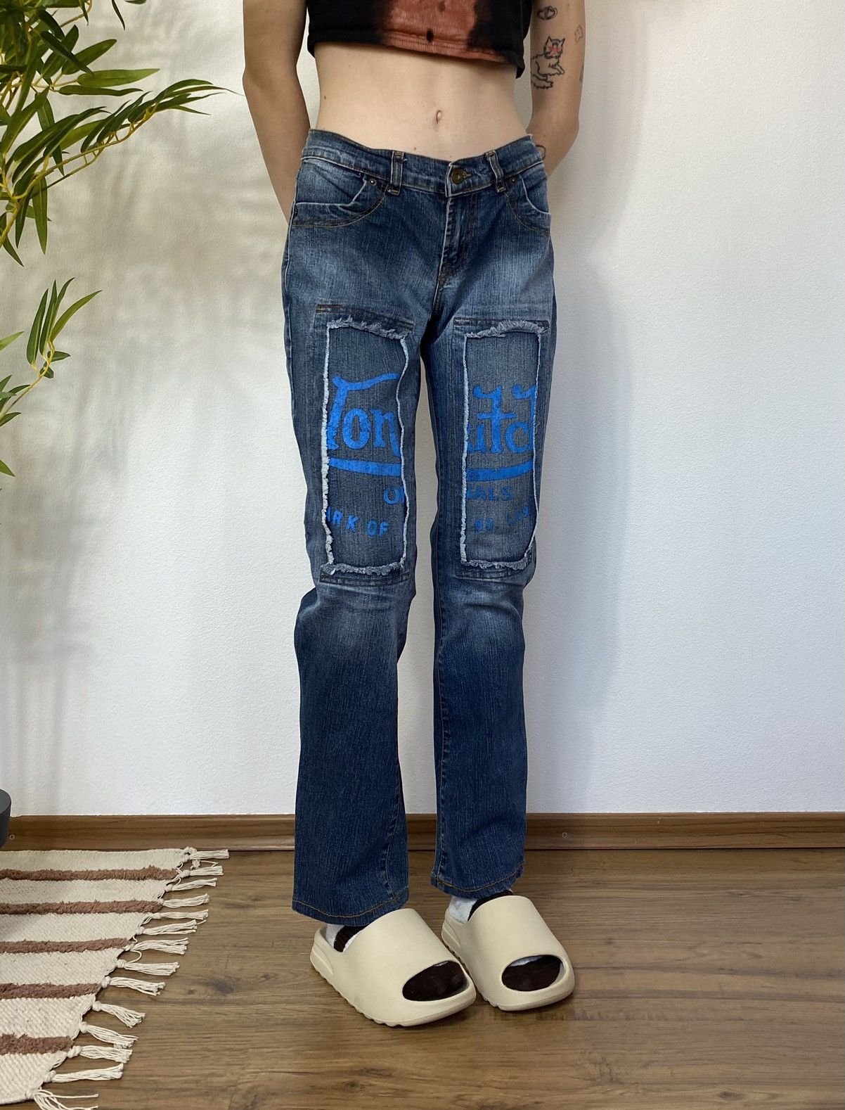 Von Dutch VINTAGE VON DUTCH WASHED JEANS Size 27" / US 4 / IT 40 - 8 Thumbnail