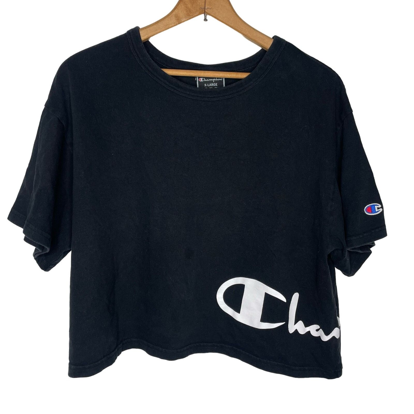 Champion Champion Cotton Crop Top Size XL / US 12-14 / IT 48-50 - 1 Thumbnail