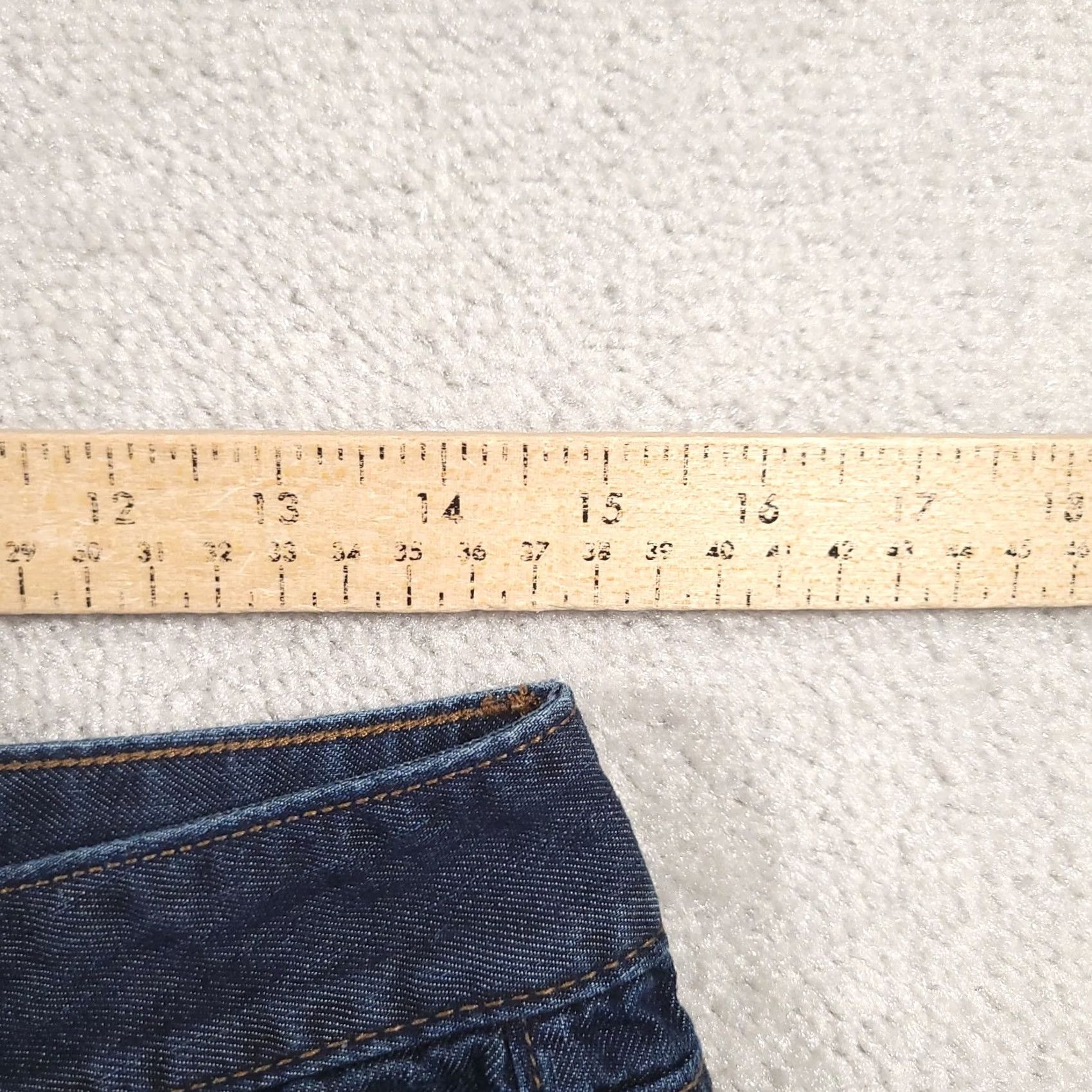 Loft VINTAGE: No not vintage; Ann Taylor Loft Low-Rise Modern Cropped-Leg Women's Size 4 Blue Denim Jeans Size 27" / US 4 / IT 40 - 4 Thumbnail