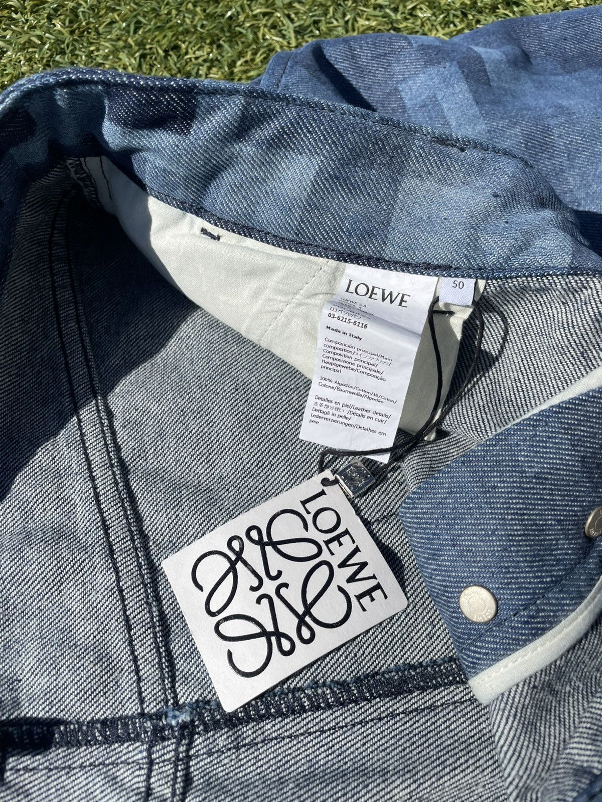 Loewe SS23 Loewe Trompe L’oeil Pixelated Denim Size US 32 / EU 48 - 3 Thumbnail