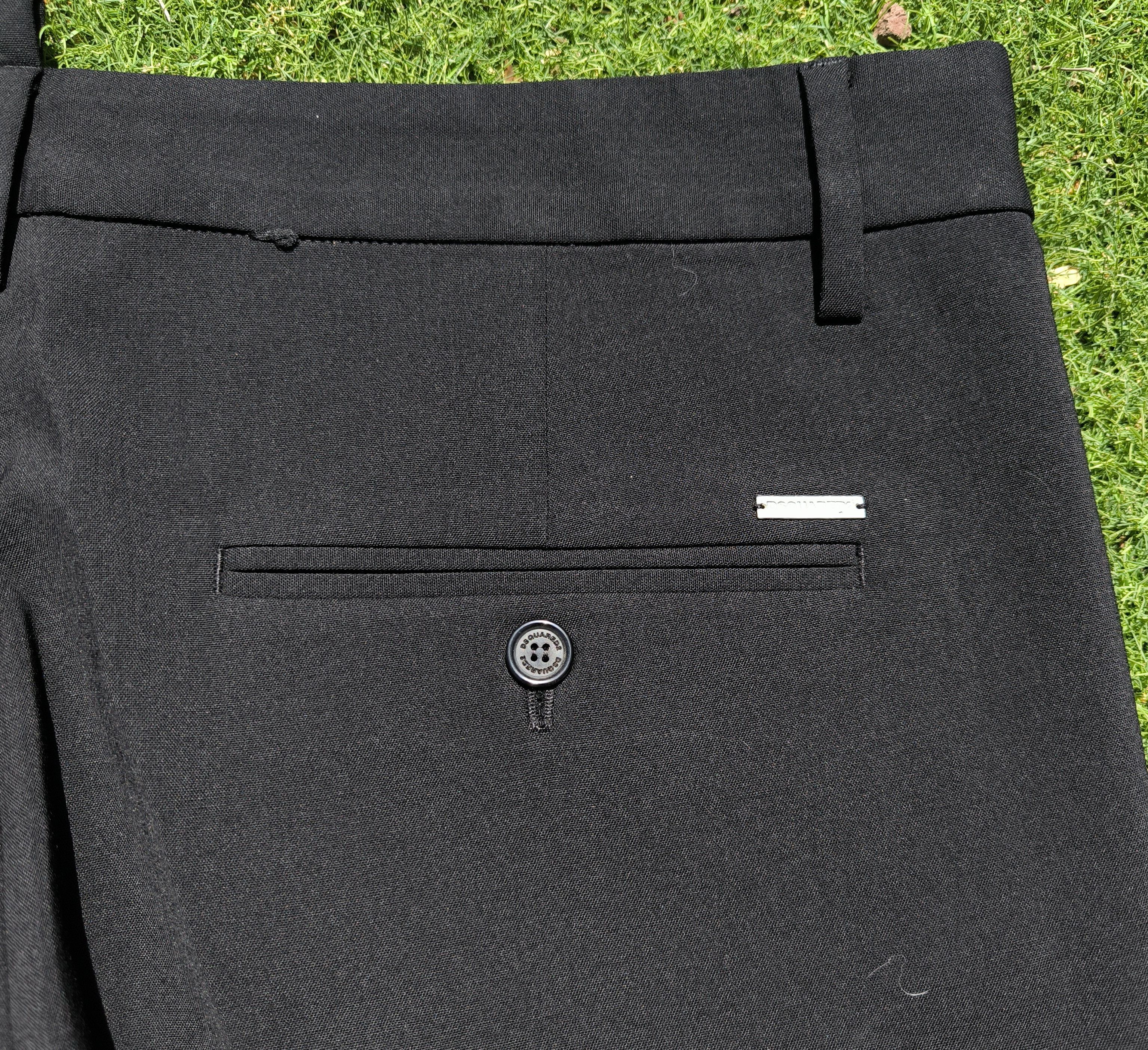 Dsquared2 Dsquared2 Virgin Wool Zip-Cargo Trousers (SS23) Size US 36 / EU 52 - 9 Thumbnail