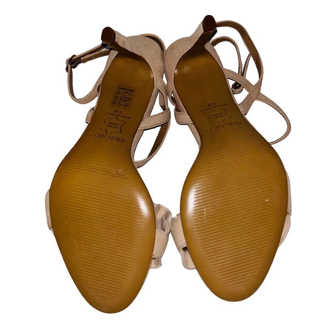 Other **New** Klub Nico Ansley Strappy Heels Tan Size 8 Size US 8 / IT 38 - 5 Thumbnail