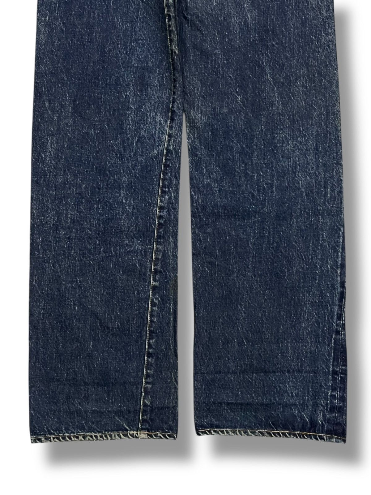 Evisu Baggy Vintage 90s Japanese Selvedge Denim “Osaka-inspired” Size US 32 / EU 48 - 7 Thumbnail