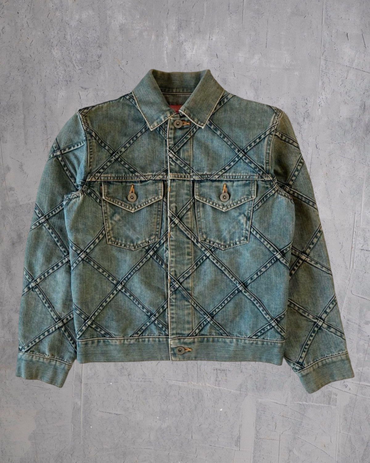 Japanese Brand × Junya Watanabe SS05 Junya Watanabe Denim jacket Size US S / EU 44-46 / 1 - 1 Thumbnail
