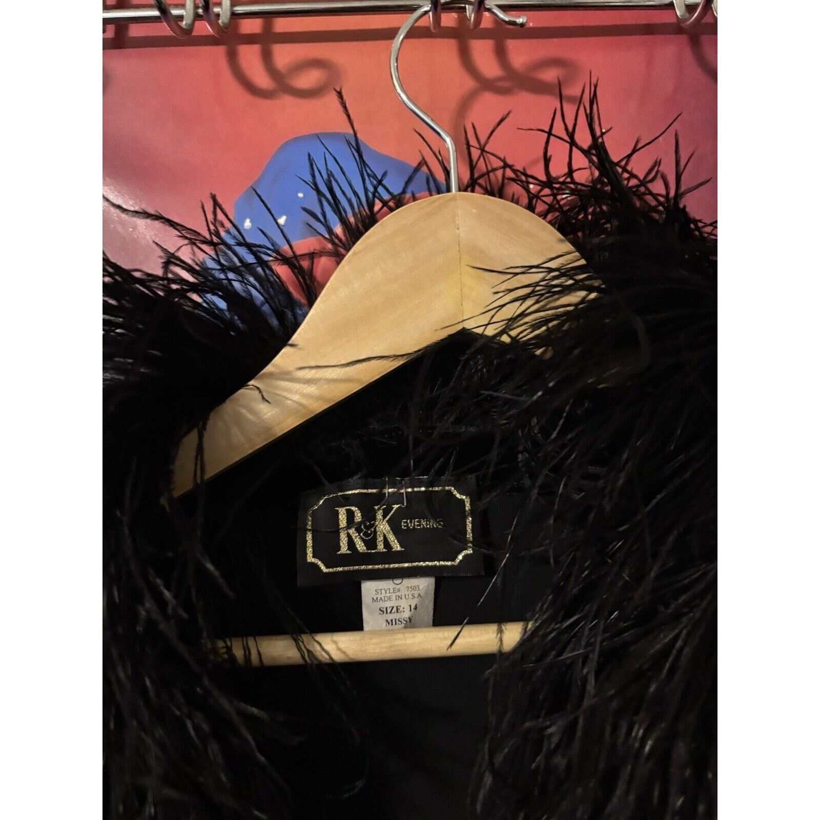 Other vintage y2k 90s fur black robe R&k Wardrobe Size 14 Sexy Size L / US 10 / IT 46 - 4 Thumbnail