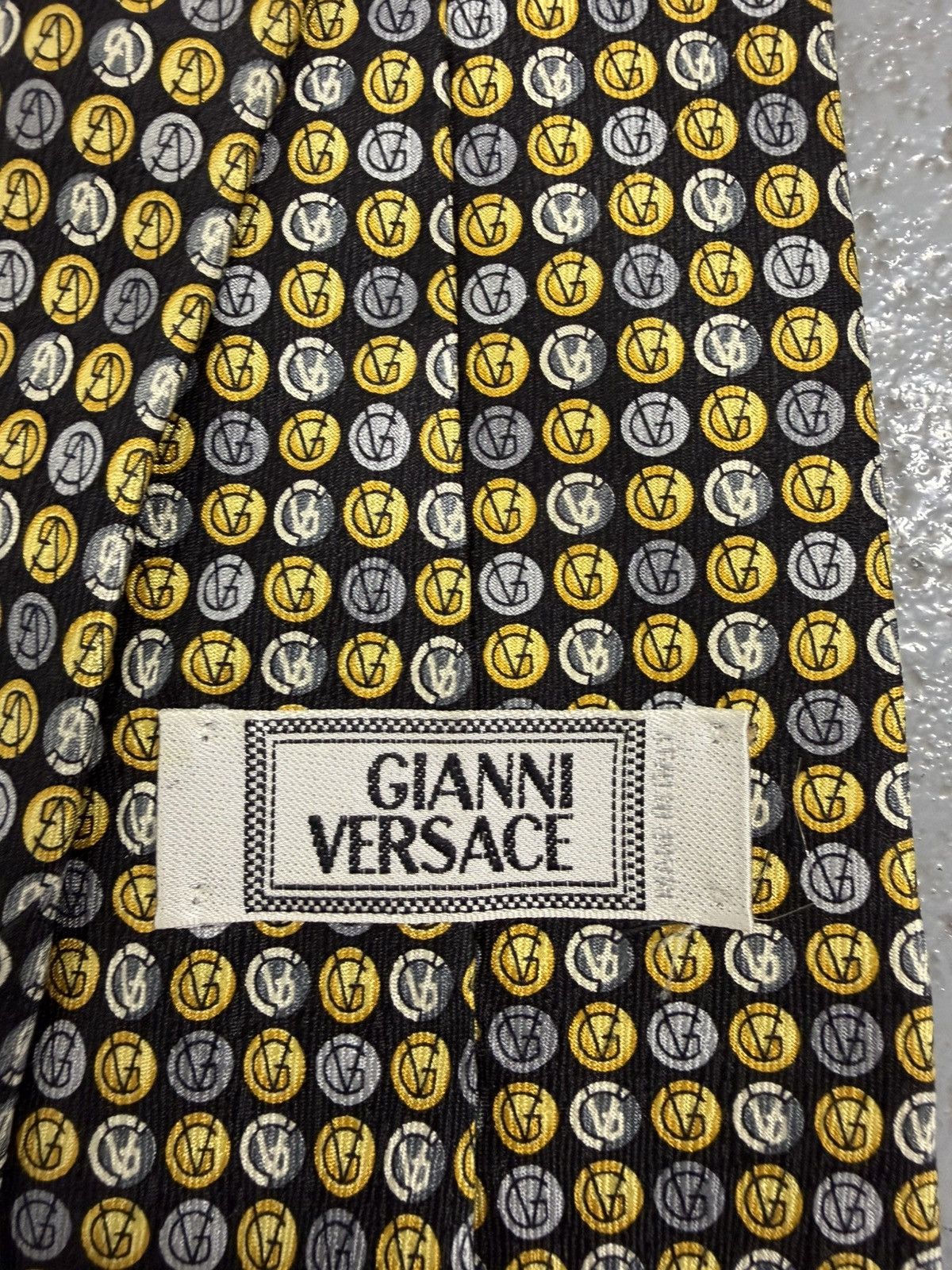 Versace Gianni Versace Tie Size ONE SIZE - 9 Thumbnail