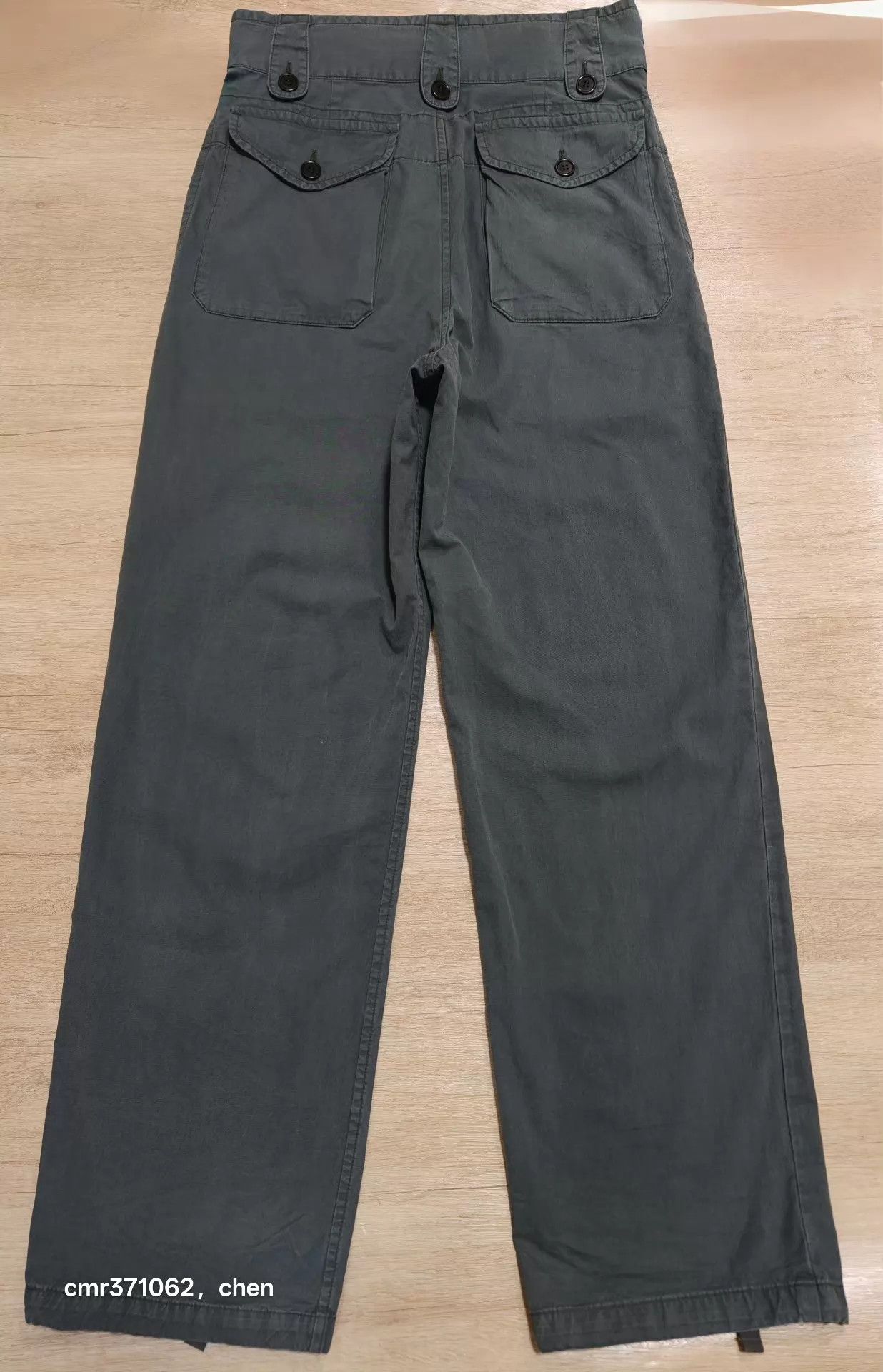 Visvim VISVIM 21SS CORONEL PANTS olive2 2 military cuffed Size US 32 / EU 48 - 4 Thumbnail