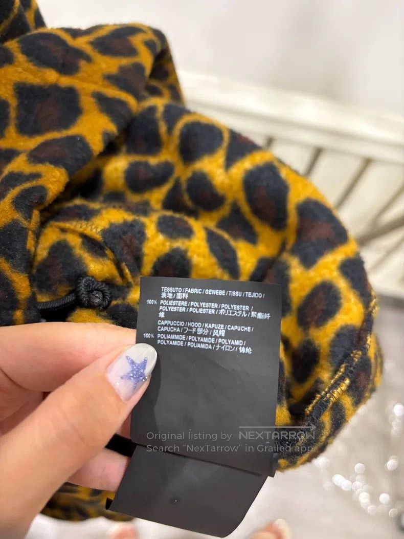 Balenciaga Balenciaga Leopard Pattern Fleece Jacket Size XS / US 0-2 / IT 36-38 - 6 Thumbnail
