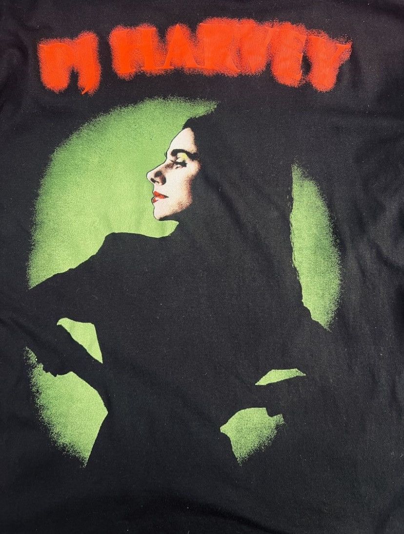 Band Tees OG Vintage 90s Long Sleeve PJ Harvey Tee Size US XL / EU 56 / 4 - 2 Thumbnail