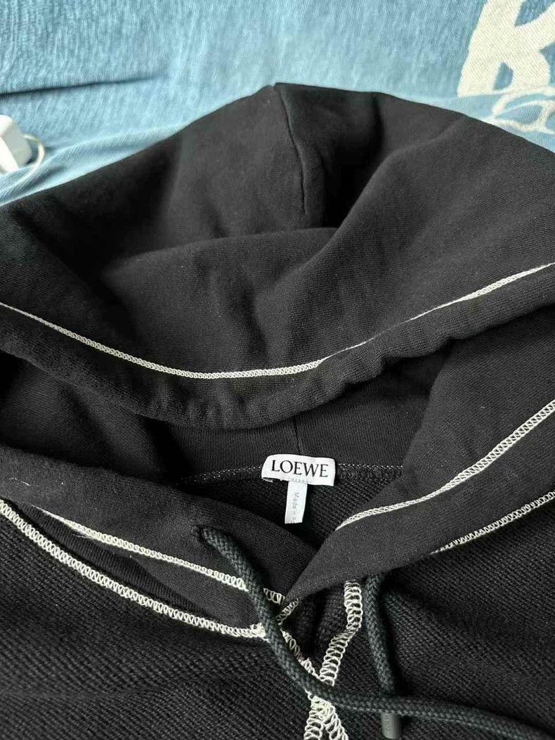 Loewe loewe Black pullover sweatshirt 2505-Nextarrow Size US XL / EU 56 / 4 - 4 Thumbnail