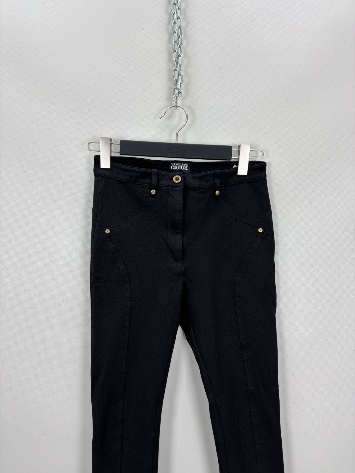 Versace Jeans Couture Womens pants Versace Jeans Couture Size XS/S Color Black Size 24" / US 00 / IT 34 - 2 Thumbnail