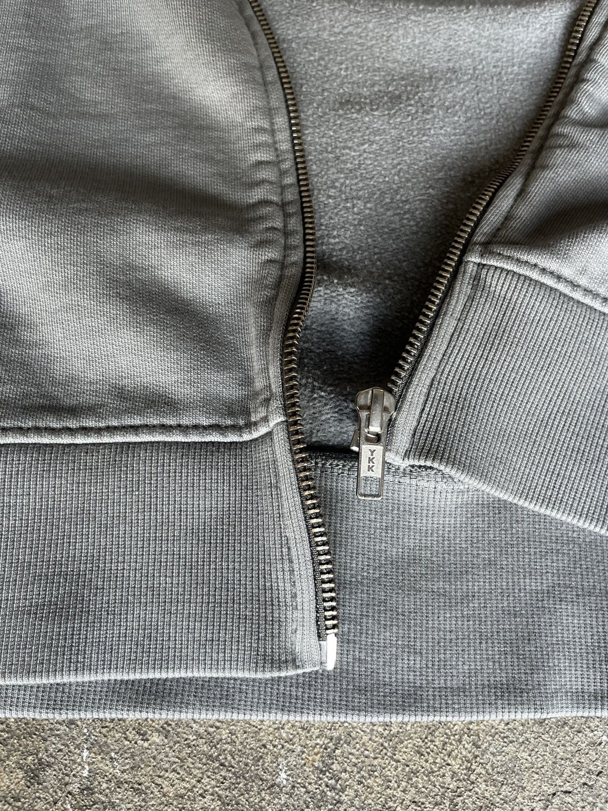 Other GREY BOXY LOOSE ZIP UP HOODIE (S) Size US S / EU 44-46 / 1 - 6 Thumbnail