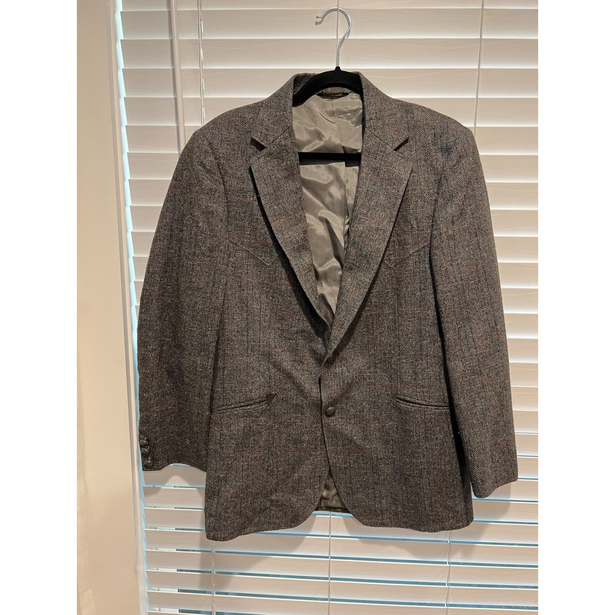 Panhandle Slim Panhandle Slim Gray Western Blazer Sport Coat - Size 40R Size 40R - 1 Thumbnail