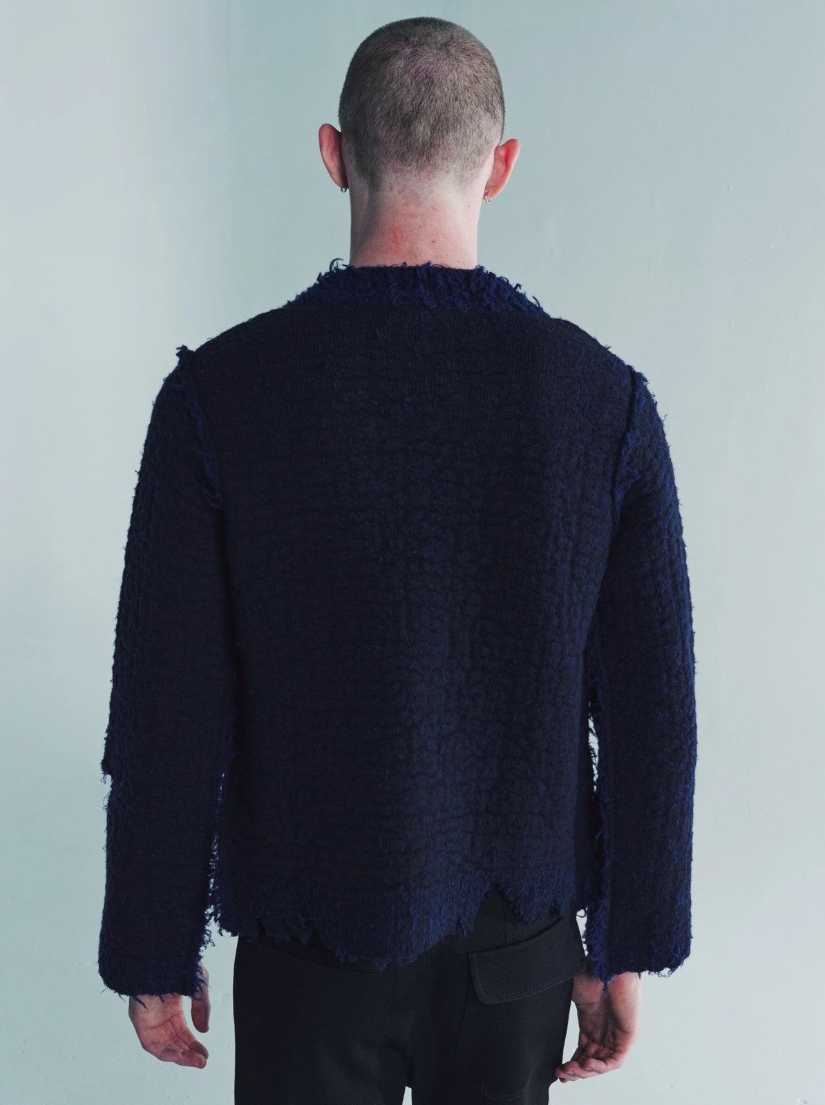 Namacheko Namacheko Navy Wool Elmet Crewneck Sweater Size US S / EU 44-46 / 1 - 9 Thumbnail