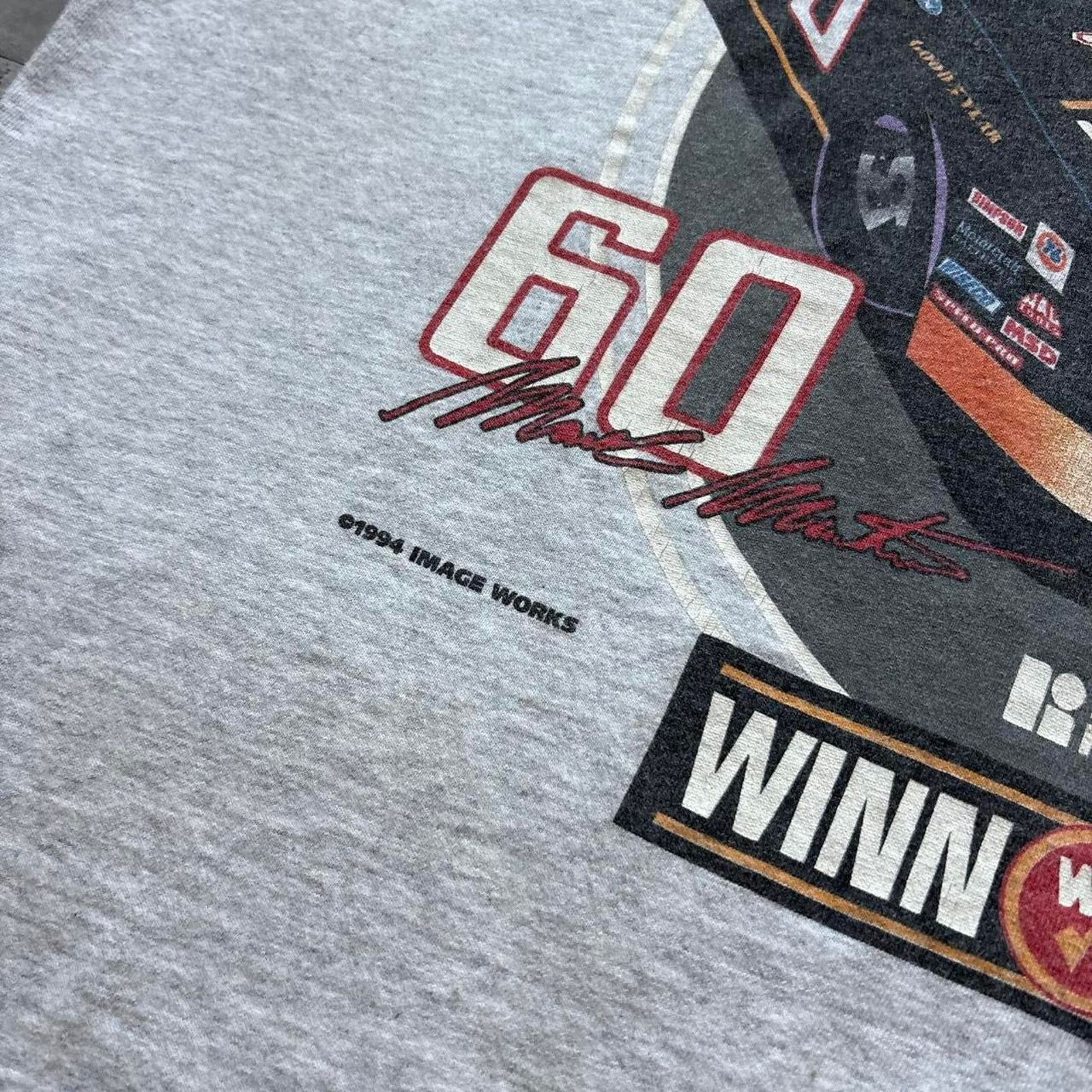 NASCAR Vintage 1990s mark martin nascar Size US XL / EU 56 / 4 - 3 Thumbnail