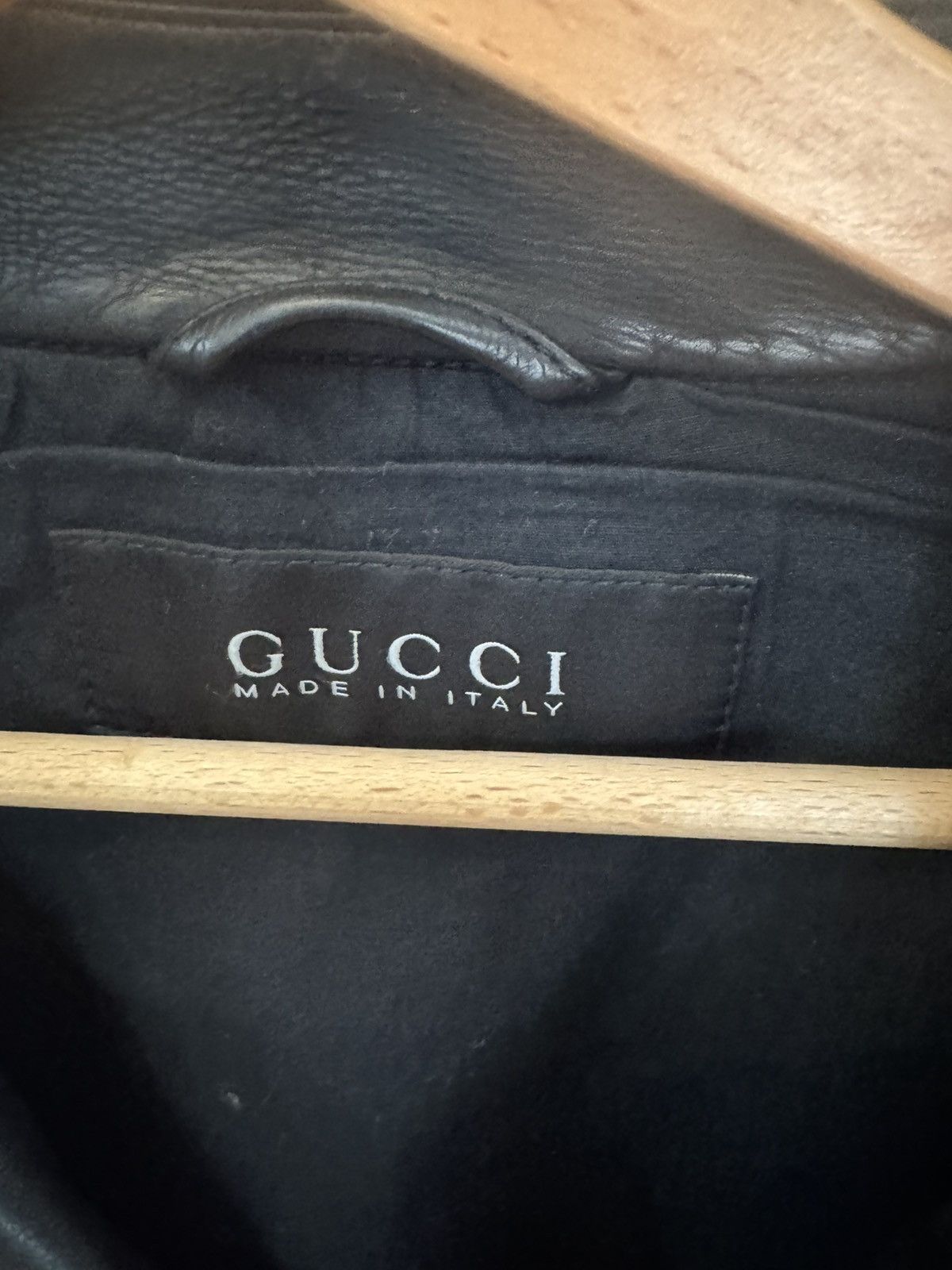 Gucci Superb Gucci leather jacket Size US L / EU 52-54 / 3 - 3 Thumbnail