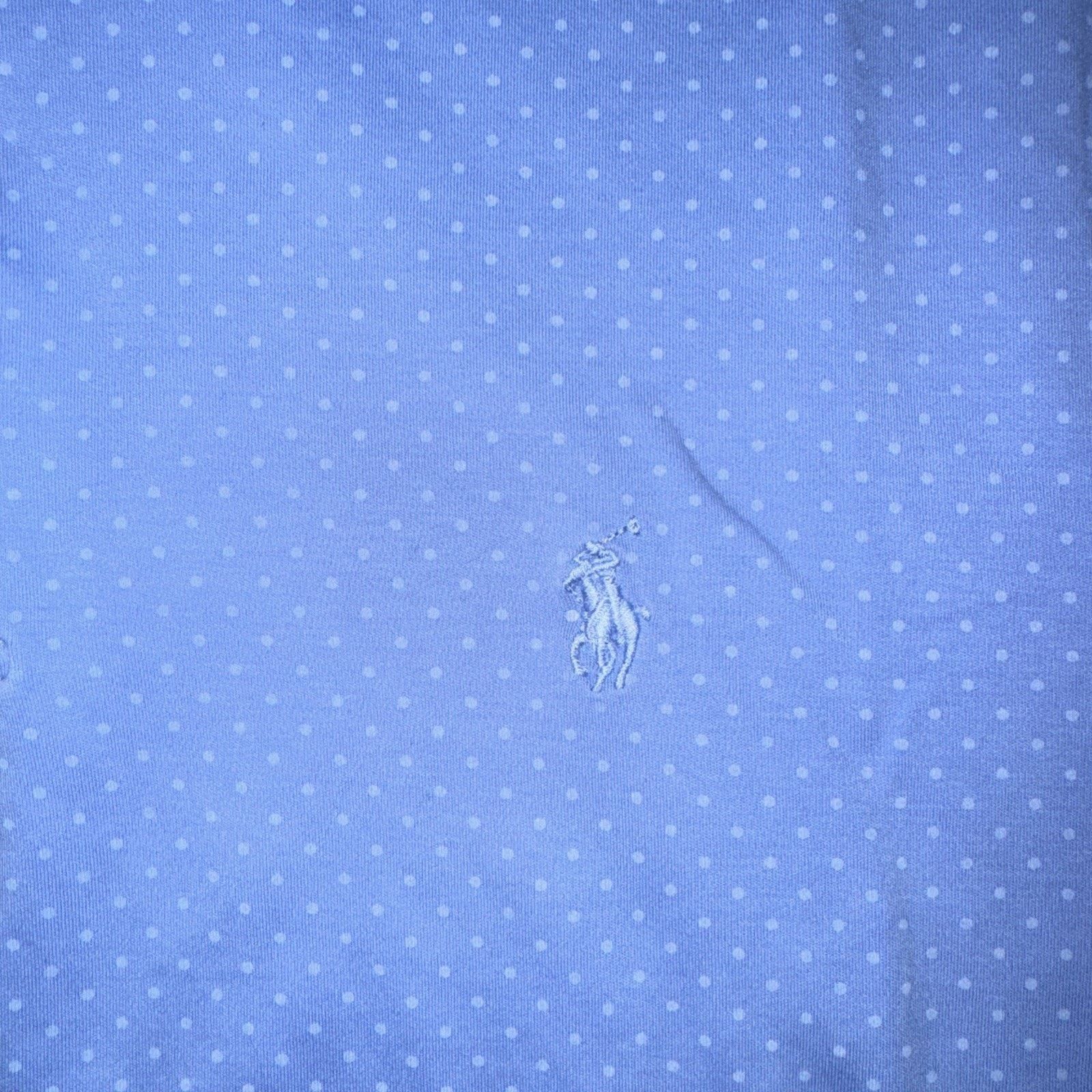 Ralph Lauren Polo Ralph Lauren Shirt Blue Polka Dot Custom Slim Fit L Size US L / EU 52-54 / 3 - 3 Thumbnail