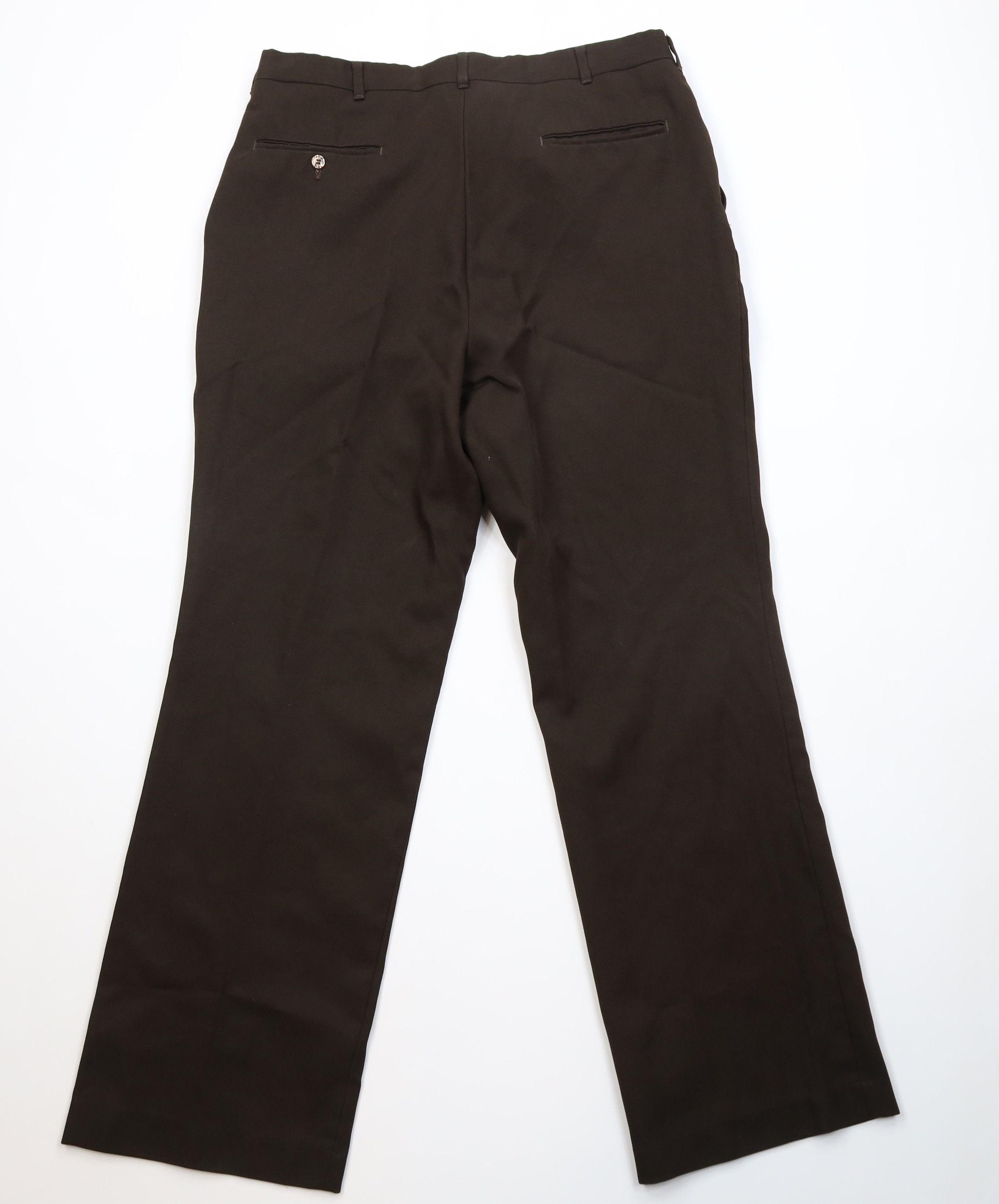 Vintage Vintage 70s Streetwear Knit Wide Leg Chino Pants Brown USA Size US 36 / EU 52 - 10 Thumbnail
