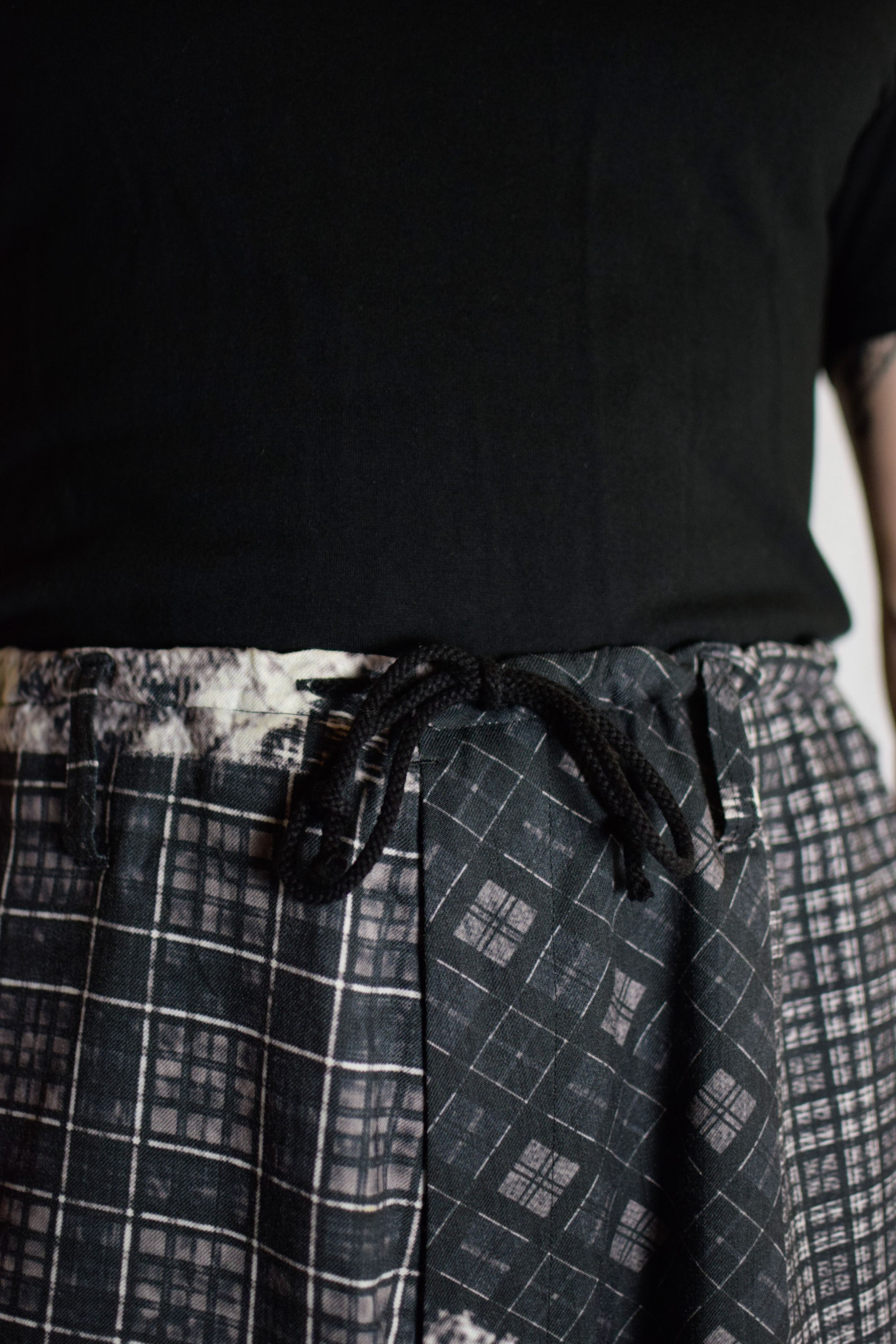 Yohji Yamamoto YYPH AW16 Wool Patchwork Pants - HR-P70-162 Size US 32 / EU 48 - 7 Thumbnail