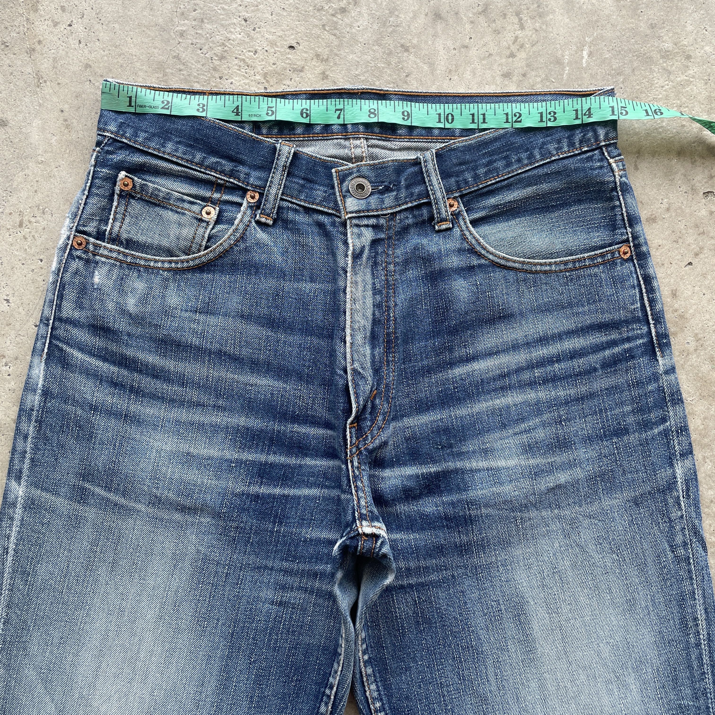 Jean × Levi's × Levi's Vintage Clothing W30x30💥 VINTAGE LEVIS 502 JEANS FADED PANTS DENIM Size US 30 / EU 46 - 5 Thumbnail