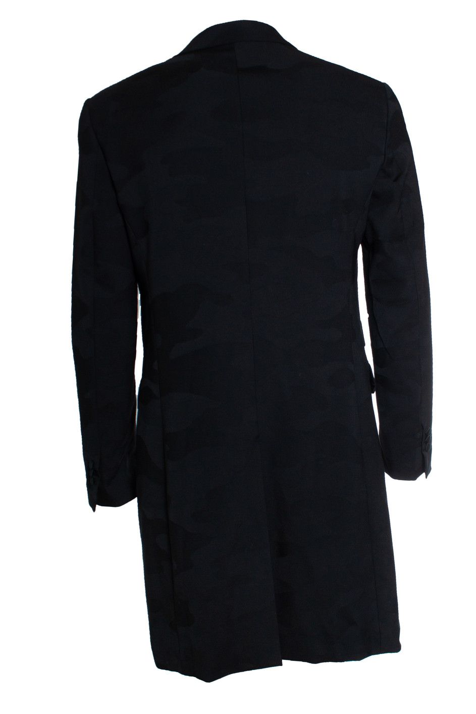 Neil Barrett Neil Barrett, black camo fitted slim blazer coat Size 50R - 2 Thumbnail