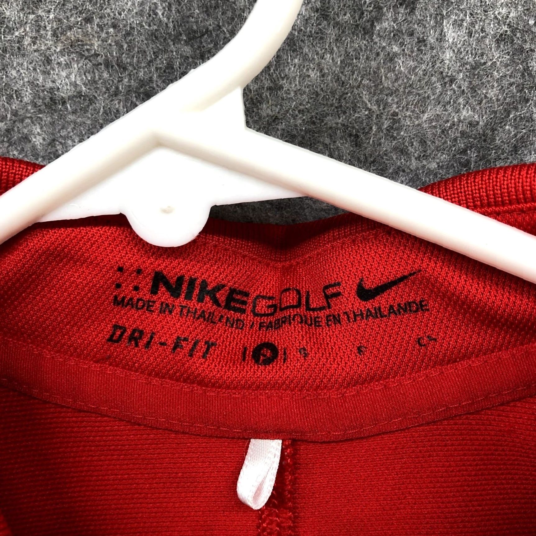 Nike Nike Dri-Fit Short Sleeve Golf Polo Shirt Womens S Red Active Performance Size S / US 4 / IT 40 - 5 Thumbnail
