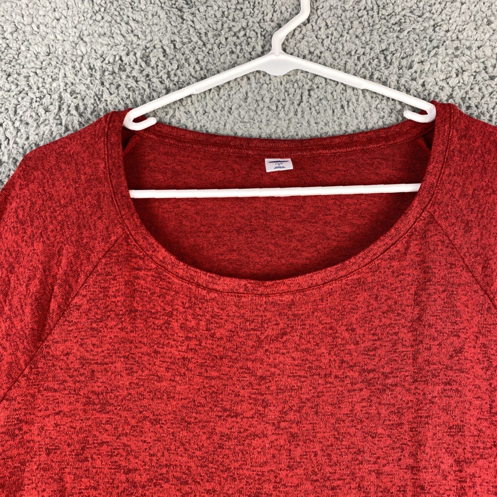 Old Navy Old Navy Sweater Women’s Large Red Long Sleeve Scoop Neck Casual Top Shirt /44-16 Size L / US 10 / IT 46 - 2 Thumbnail