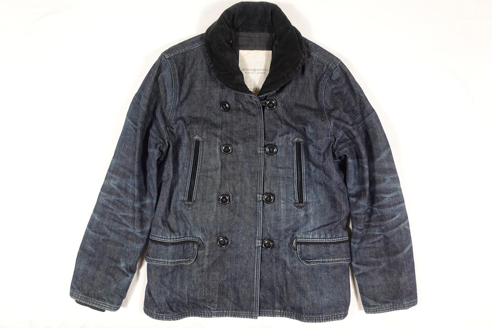 Denim & Supply Ralph Lauren Ralph Lauren Denim & Supply Jacket Pea Coat Denim Indigo L Size US L / EU 52-54 / 3 - 1 Thumbnail