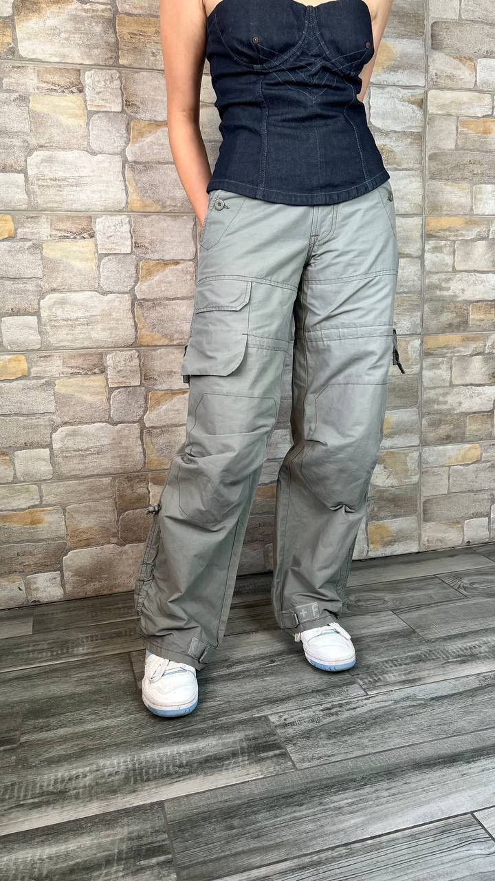 Designer × Marithe + Francois Girbaud Marithe Francois Girbaud Parachute Bondage Cargo Pants Size 28" / US 6 / IT 42 - 1 Thumbnail