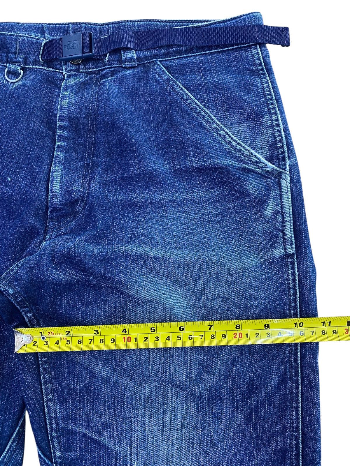 The North Face The NorthFace With Belt Loop Detail Faded Wash Straight Jean Size US 32 / EU 48 - 8 Thumbnail